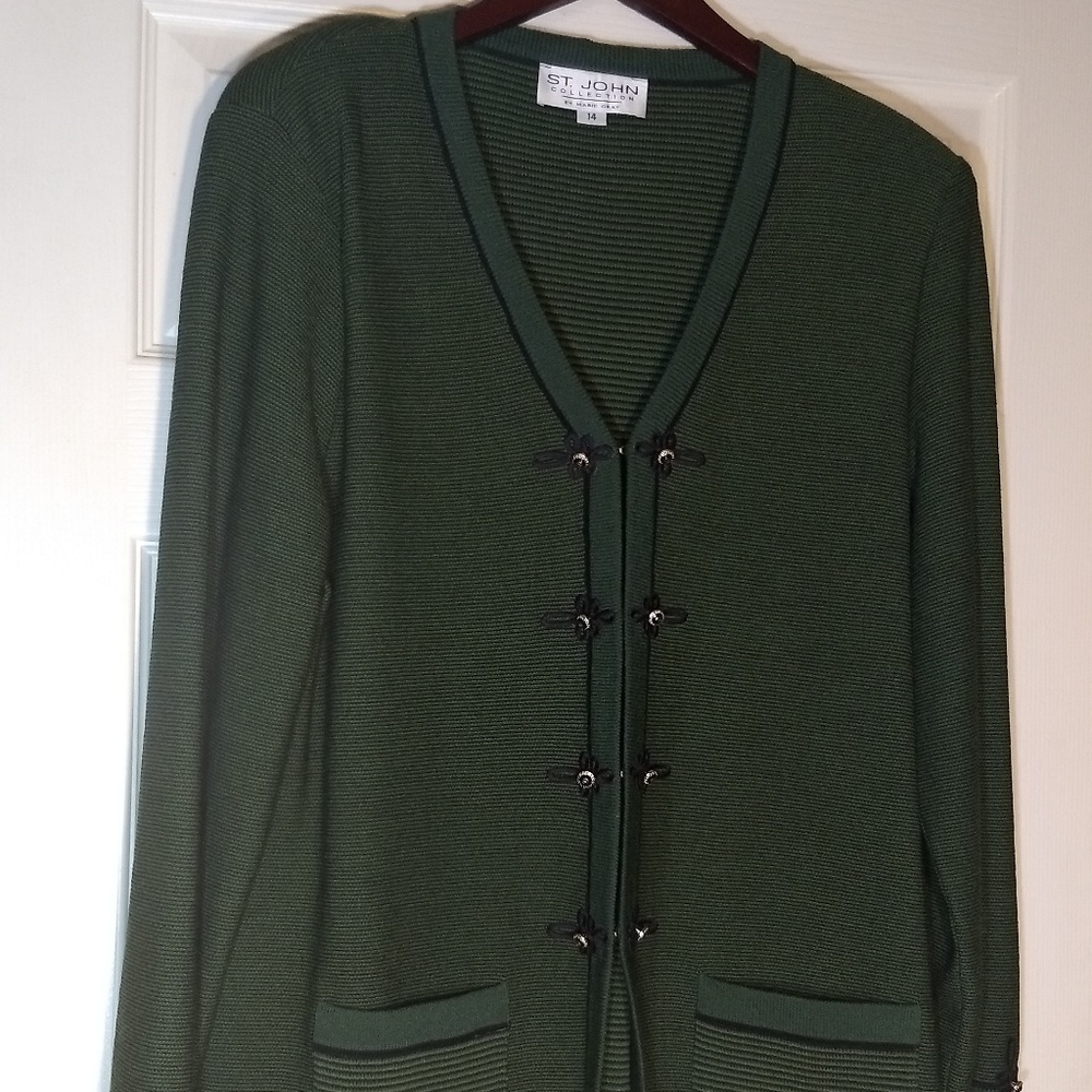 St. John Collection Knit Cardigan